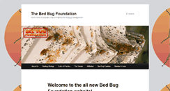 Desktop Screenshot of bedbugfoundation.org